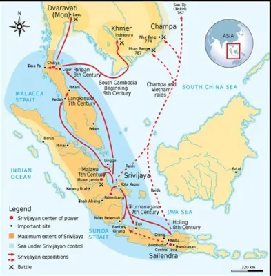 The Srivijaya Empire's Zenith: Maritime Power and Buddhist Expansion in 7th Century Malaysia