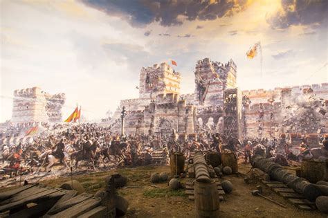 The Conquest of Constantinople -  A Pivotal Moment in Byzantine and Ottoman History